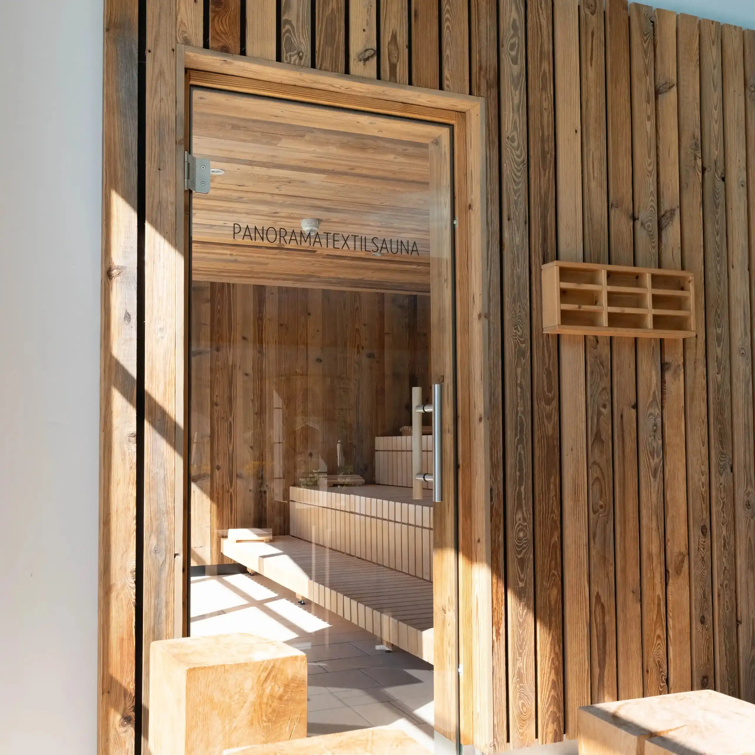 Textilsauna · 60 °C · Luftfeuchtigkeit 30–40 % · Textilfrei Nein · im Wellnesshotel Nesslerhof  · Salzburg · Österreich